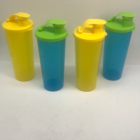Tupperware Summer 16 oz Tumblerś Set of 4 - Picture 10 of 15